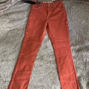 Orange Skinny Jeans